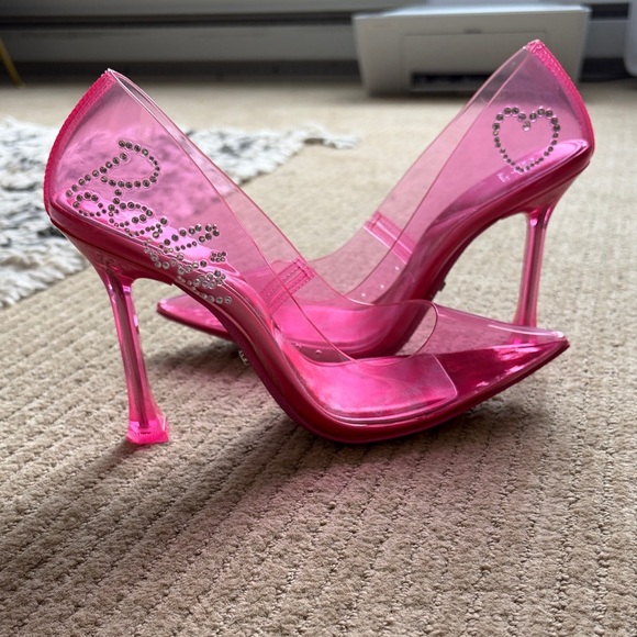 Aldo x Barbie High-Heel Shoes, 8.5, Pink - Picture 1 of 11